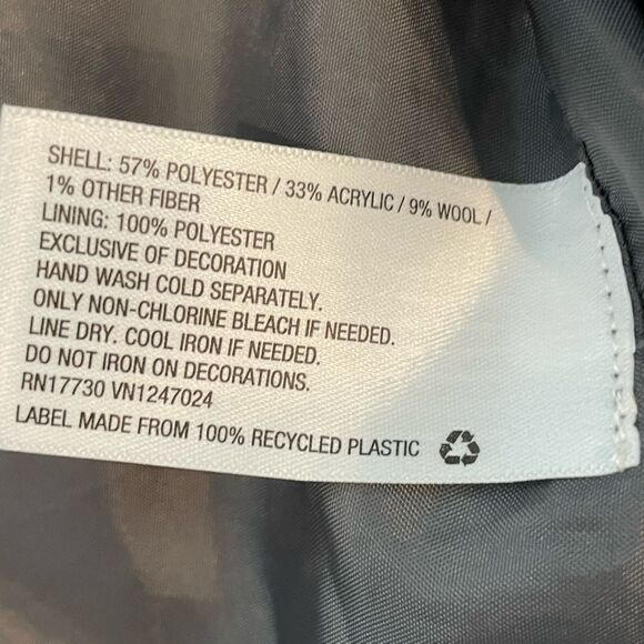 EUC ANNA SUI GRAY TWEED SEQUIN MINI DRESS S - Picture 8 of 9